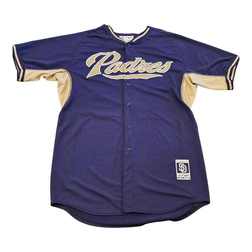 2014 San Diego Padres Dale Thayer #33 Team Issued Signed Majestic Jersey 48